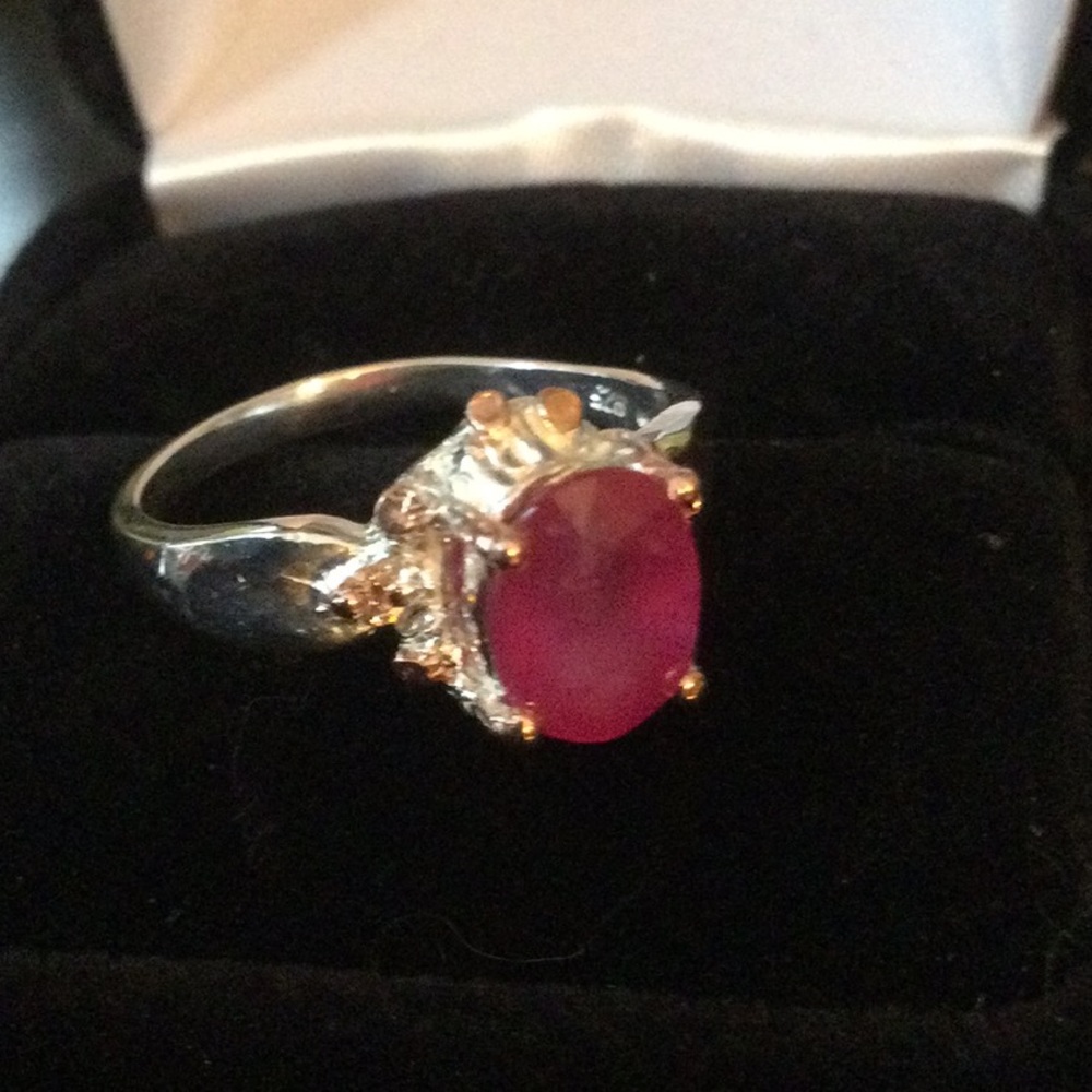 Genuine Hi Quality Ruby Ring - image 5